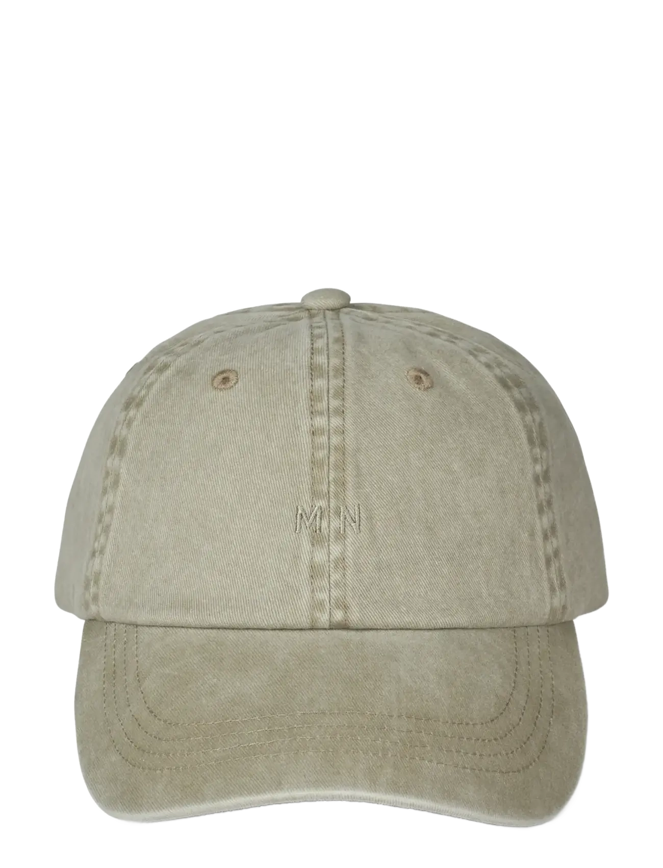Mads Nørgaard Washed Cotton Twill Coal Cap - Mads Nørgaard - CASTLE WALL / khaki/green