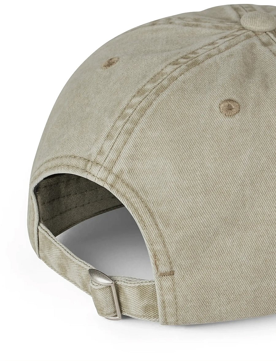 Mads Nørgaard - Washed Cotton Twill Coal Cap - castle wall - 1