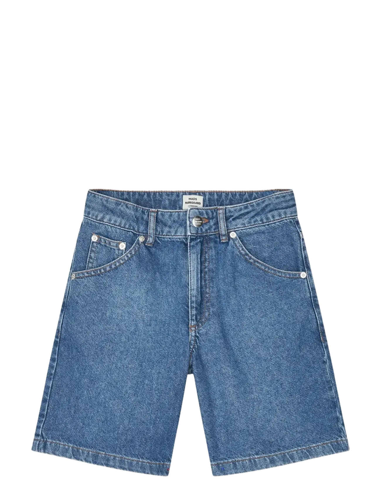 Mads Nørgaard Hildred Blue Conner Shorts - New Arrivals - BLUE WASH / blue