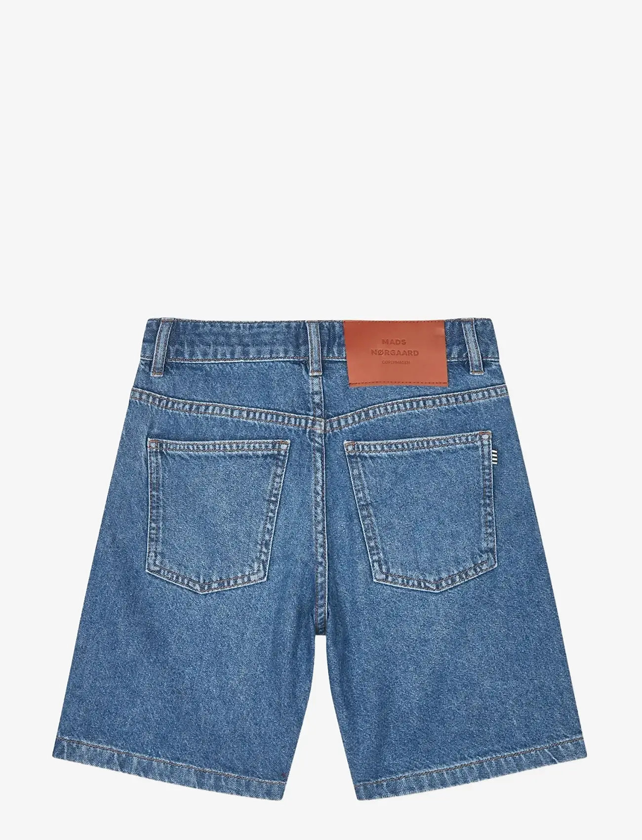 Mads Nørgaard - Hildred Blue Conner Shorts - denimshorts - blue wash - 1