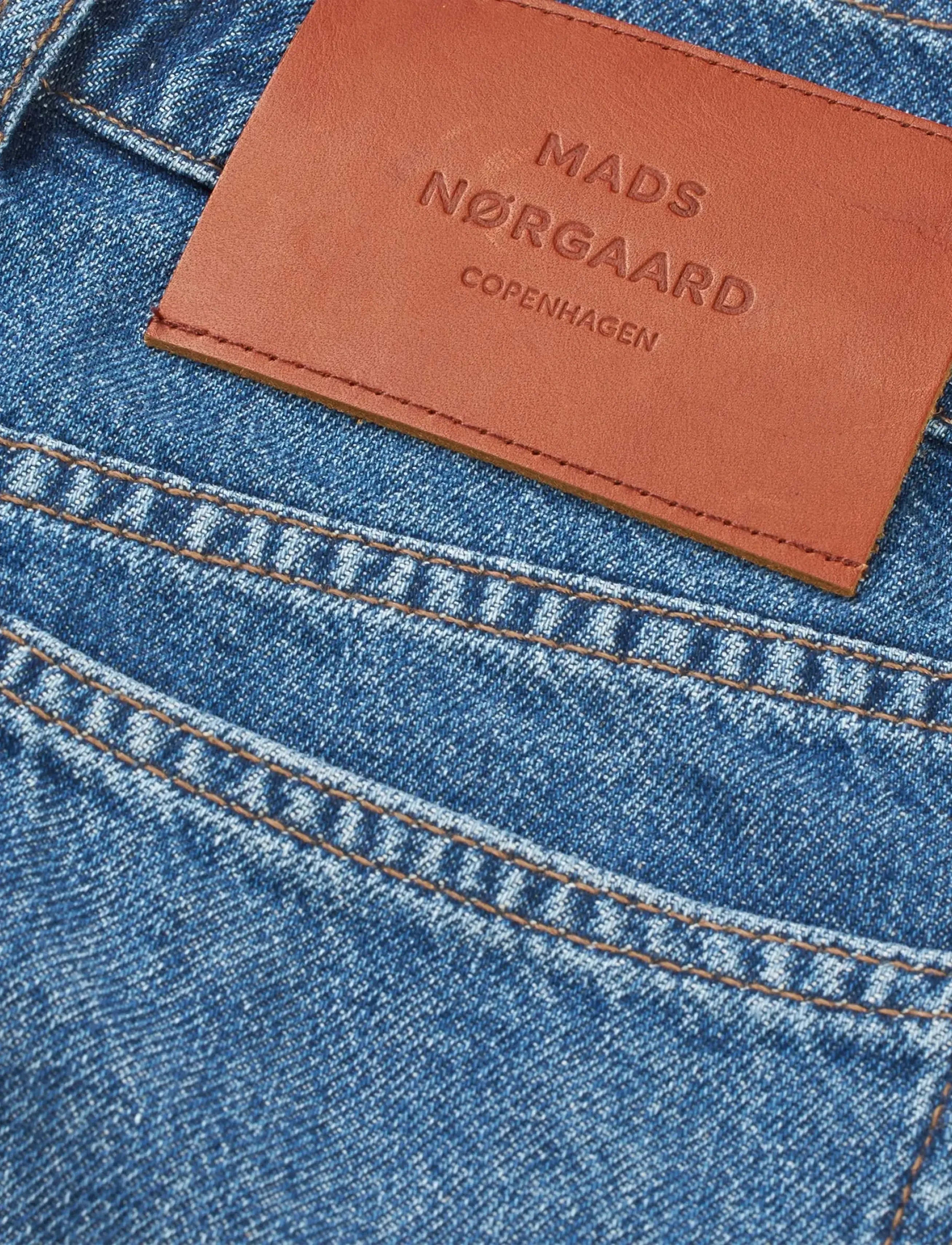 Mads Nørgaard - Hildred Blue Conner Shorts - denimshorts - blue wash - 2