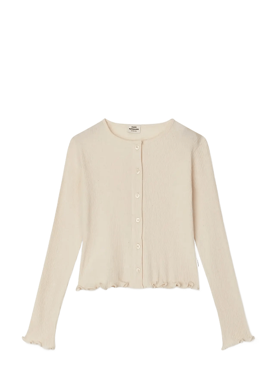 Mads Nørgaard - 4x2 Teco Casandrina - langærmede t-shirts - almond oil - 1