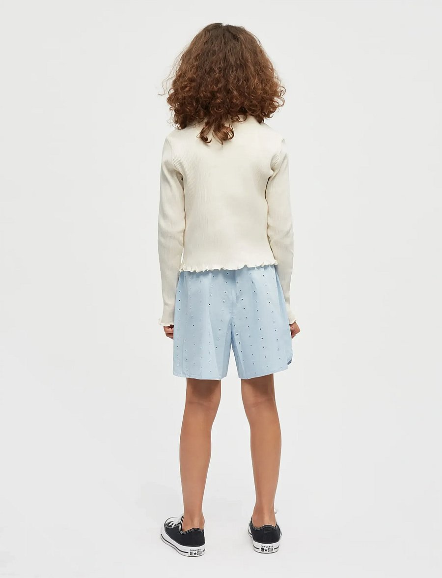Mads Nørgaard - 4x2 Teco Casandrina - langærmede t-shirts - almond oil - 2