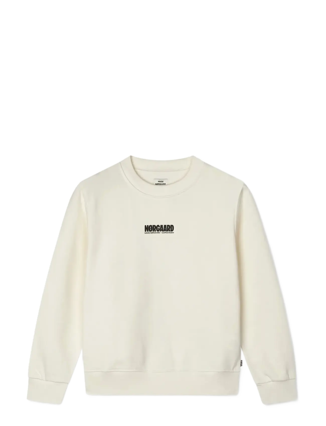 Mads Nørgaard Original Sweat Solo Sweatshirt - Mads Nørgaard - VANILLA ICE / cream