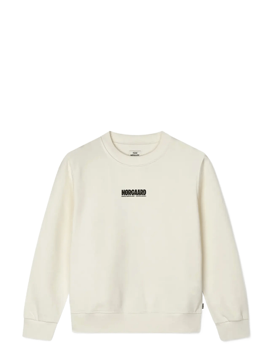 Mads Nørgaard - Original Sweat Solo Sweatshirt - sweatshirts - vanilla ice - 0