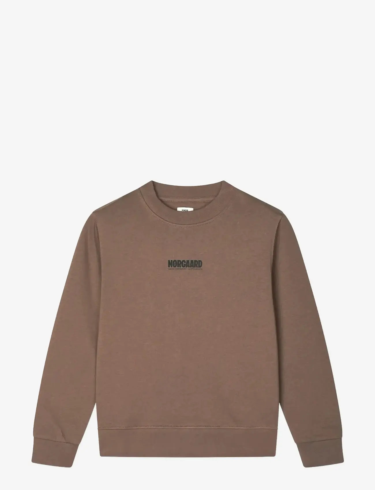Mads Nørgaard - Original Sweat Solo Sweatshirt - sweatshirts - walnut - 1