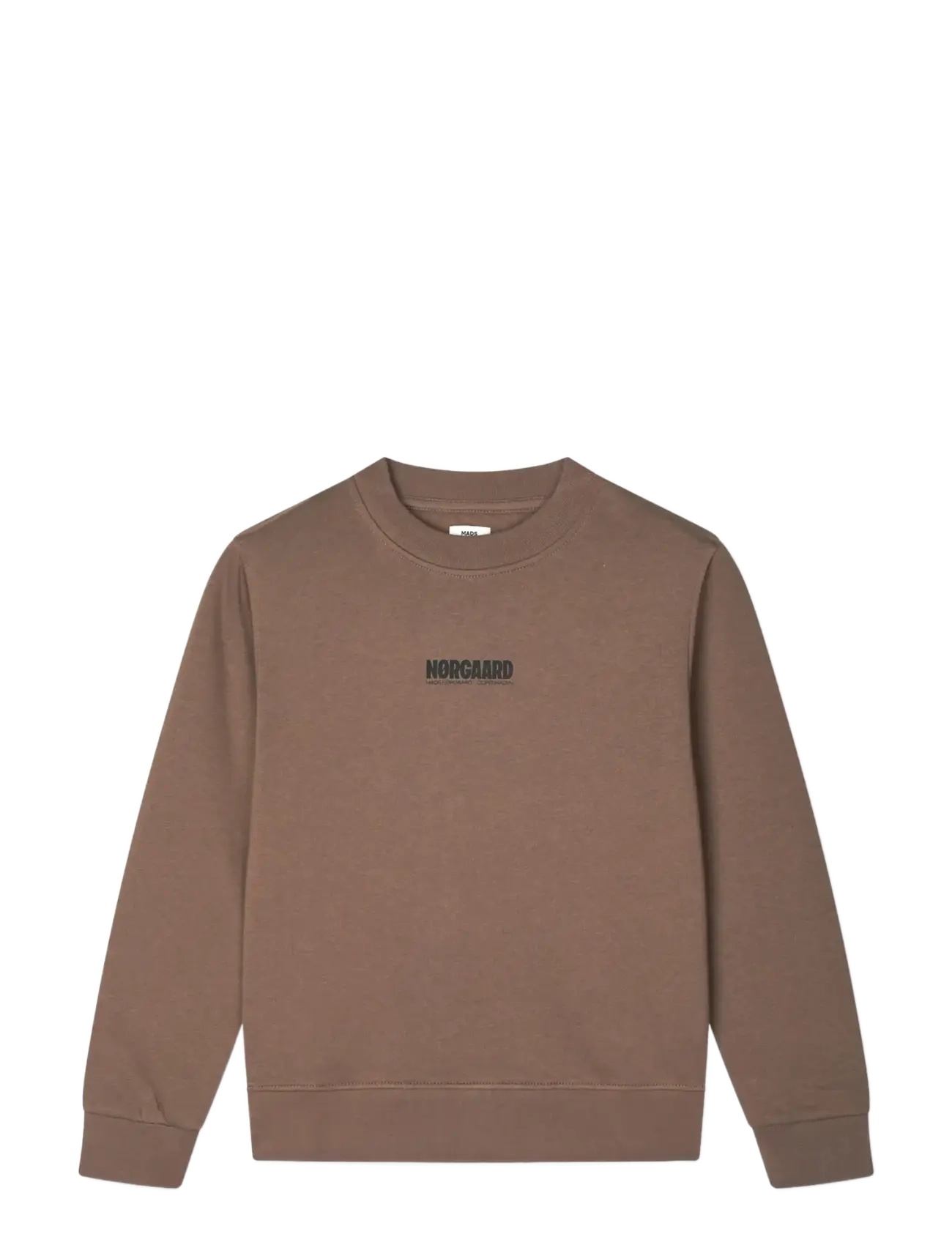 Mads Nørgaard Original Sweat Solo Sweatshirt - Mads Nørgaard - WALNUT / brown