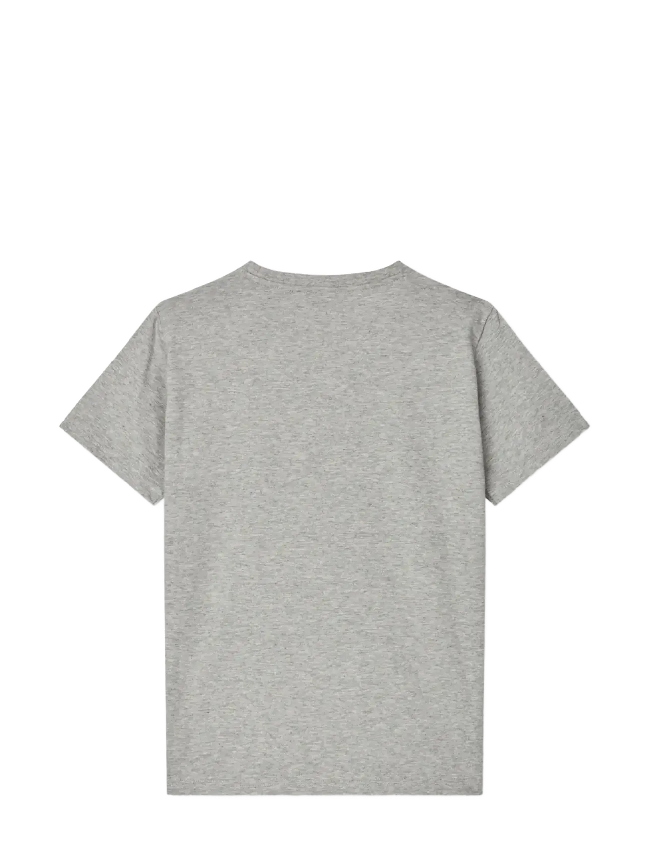 Mads Nørgaard - Printed Logo Thorlino Tee - kurzärmelige - grey melange - 2