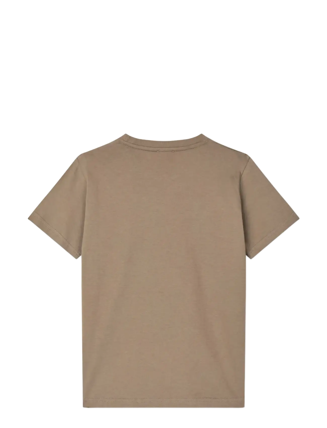 Mads Nørgaard - Printed Logo Thorlino Tee - kurzärmelige - walnut - 1