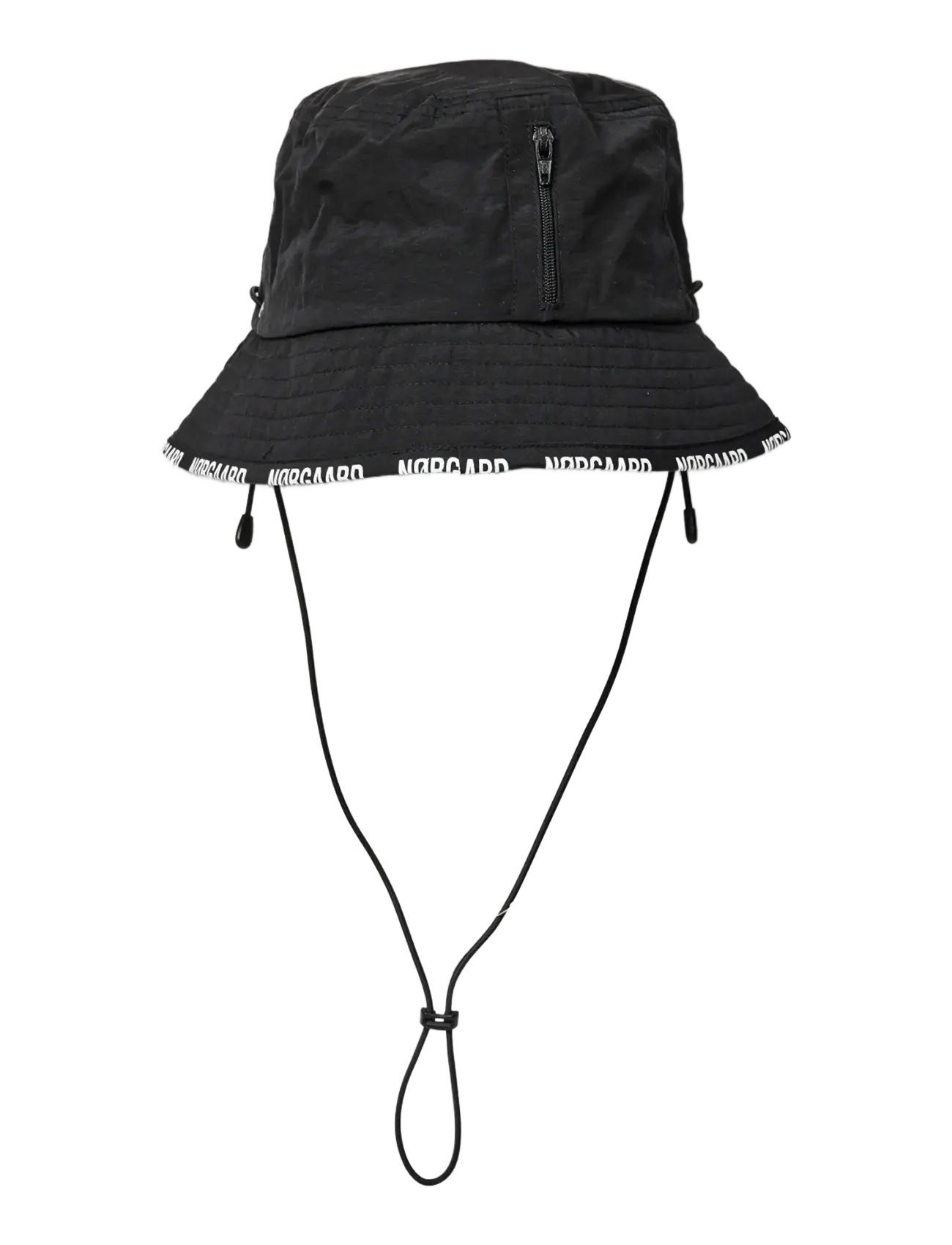Mads Nørgaard Sunny Line Bucket Hat - Accessories - JET BLACK / black