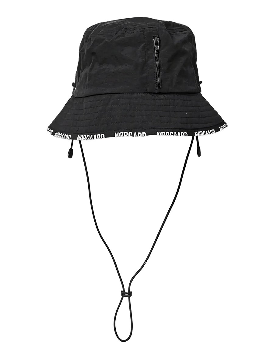 Mads Nørgaard - Sunny Line Bucket Hat - anglerhüte - jet black - 1