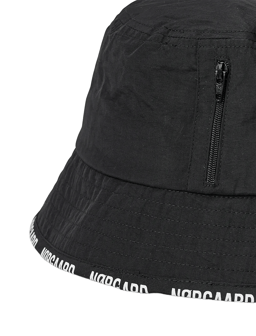 Mads Nørgaard - Sunny Line Bucket Hat - anglerhüte - jet black - 2