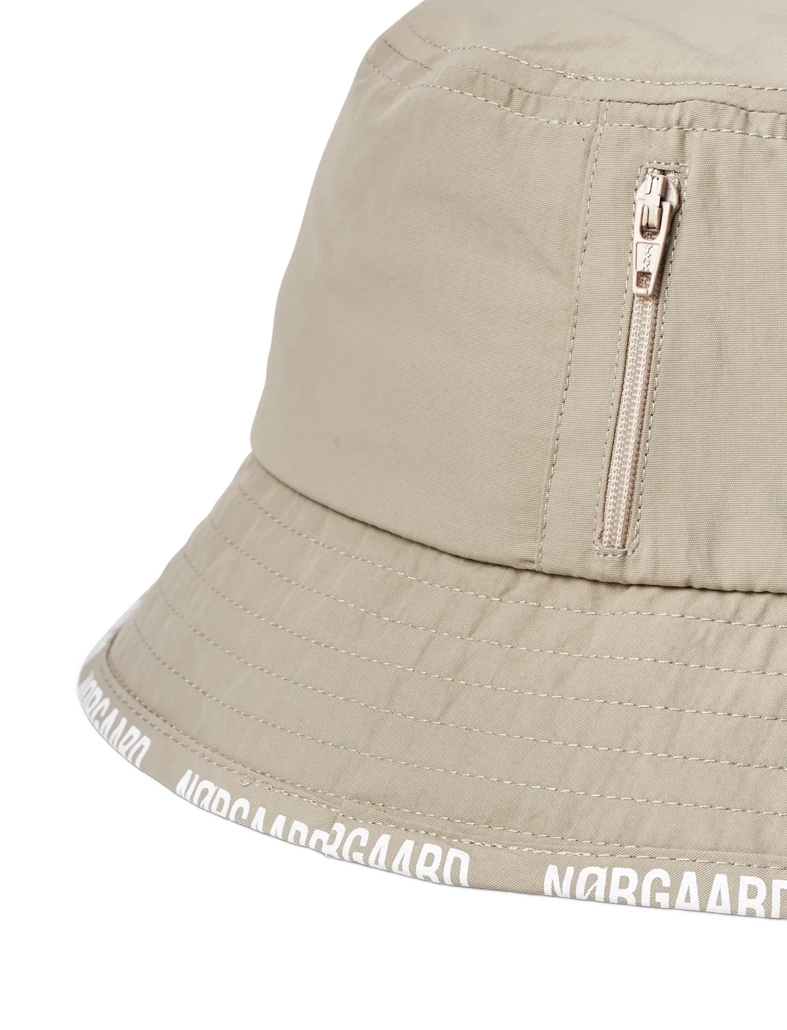 Mads Nørgaard - Sunny Line Bucket Hat - bøllehatte - plaza taupe - 1
