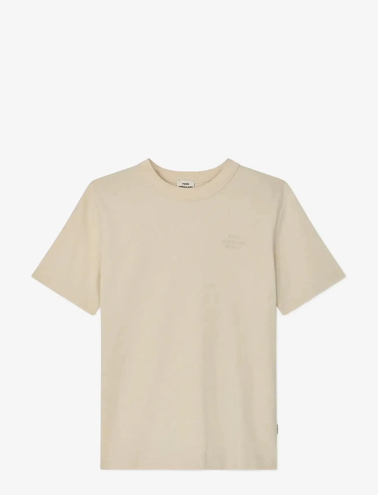 Mads Nørgaard - Cotton Jersey Theo Tee - kortærmede t-shirts - castle wall - 0