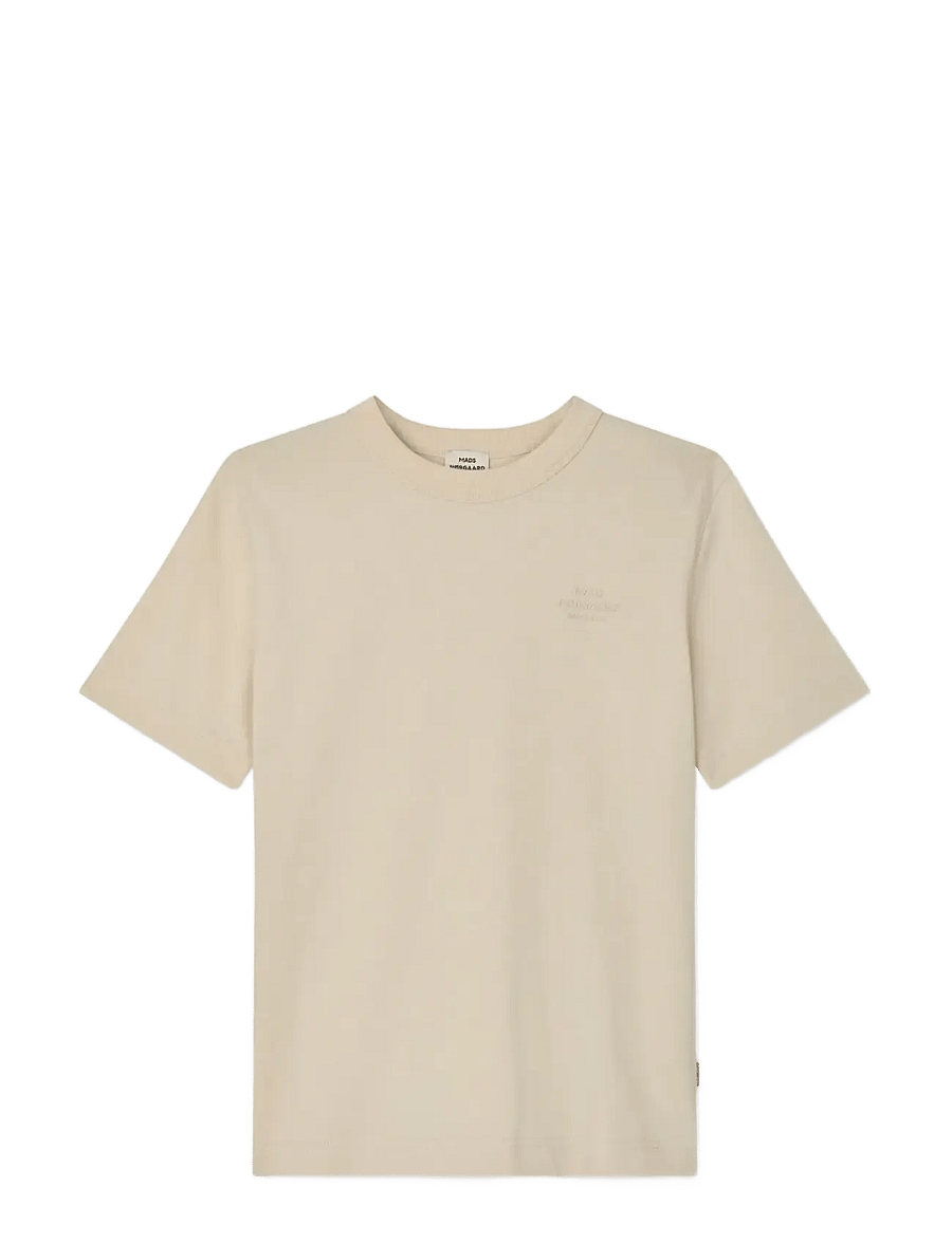 Mads Nørgaard - Cotton Jersey Theo Tee - kurzärmelige - castle wall - 0