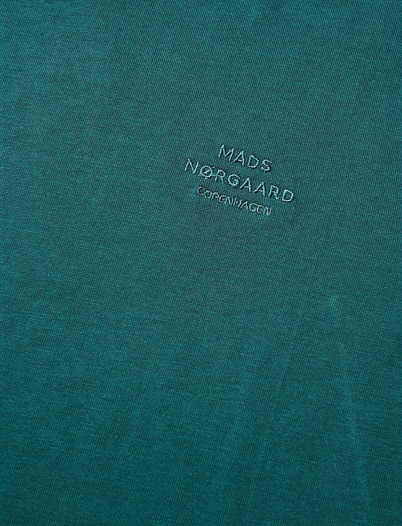 Mads Nørgaard - Cotton Jersey Theo Tee - lühikeste varrukatega t-särgid - deep sea - 4