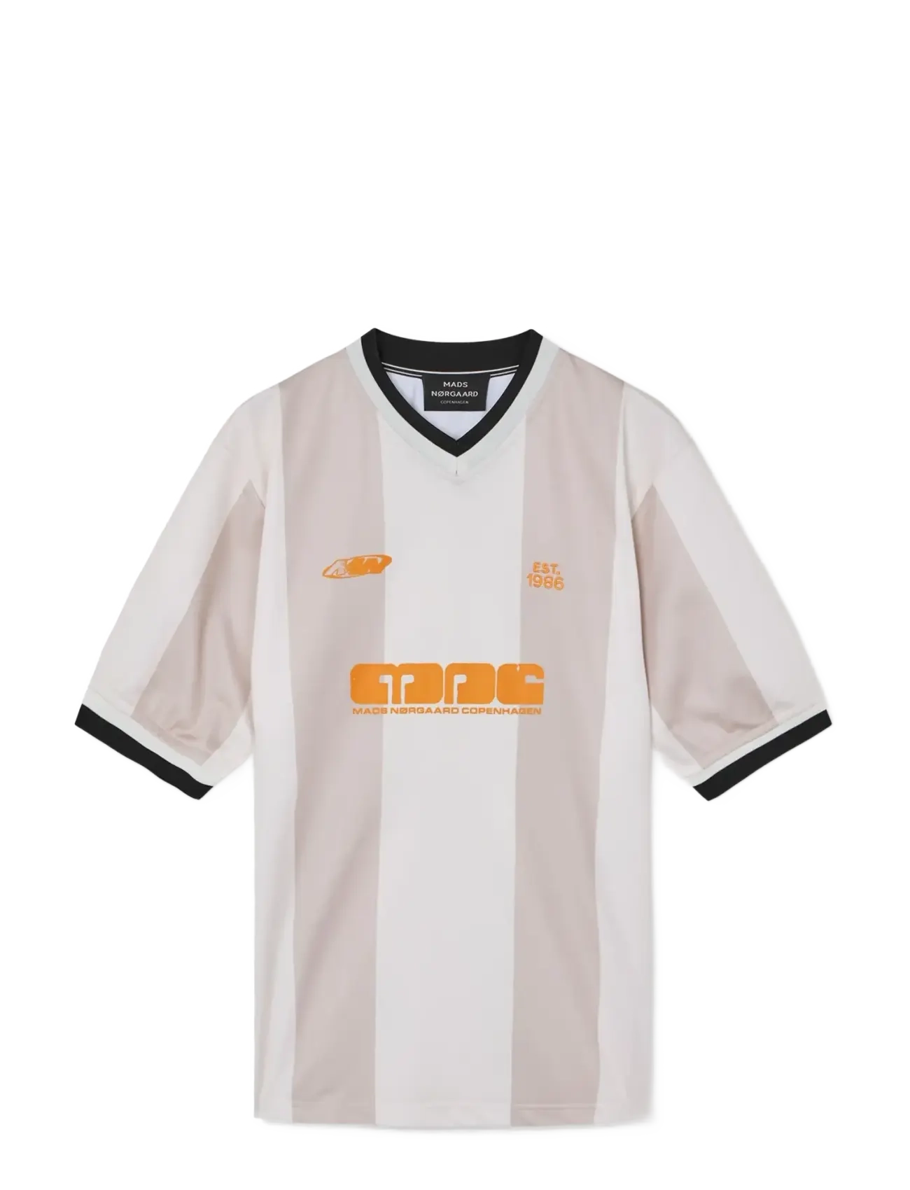 MADS NØRGAARD Sport Football Tee Cream - M - Damen