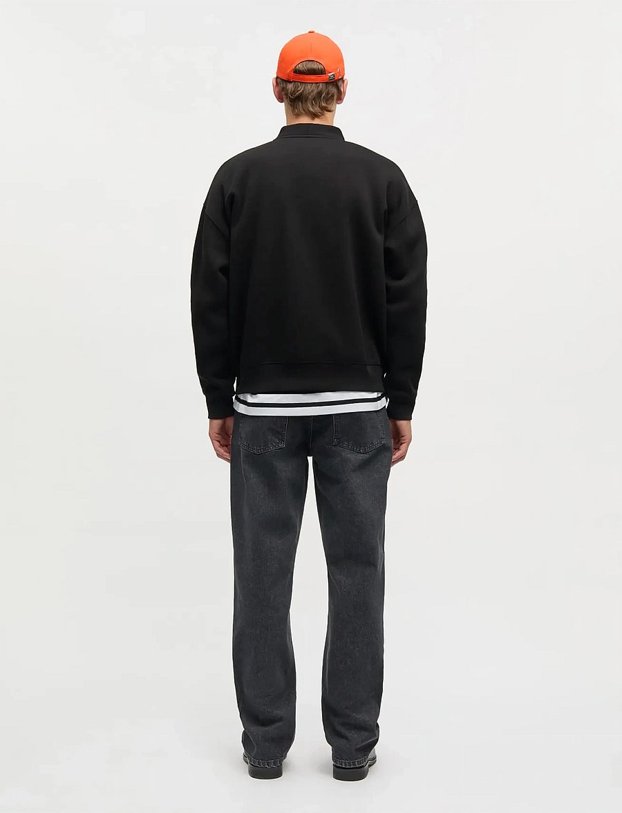 Mads Nørgaard - Standard Novak Cardigan Sweat - kardiganid - black - 2