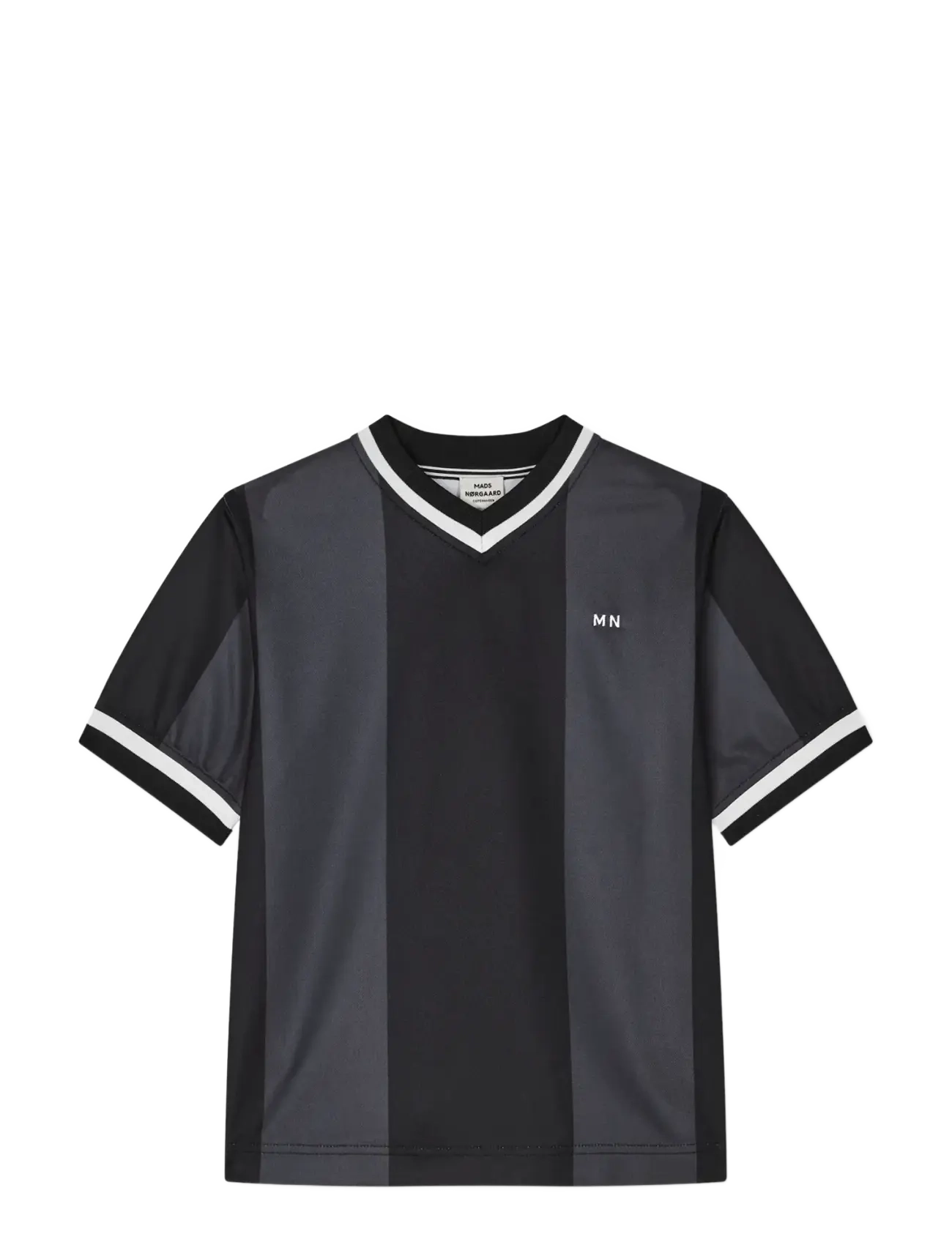 Mads Nørgaard Sport Futino Tee - Teens 140-176 - BLACK / black