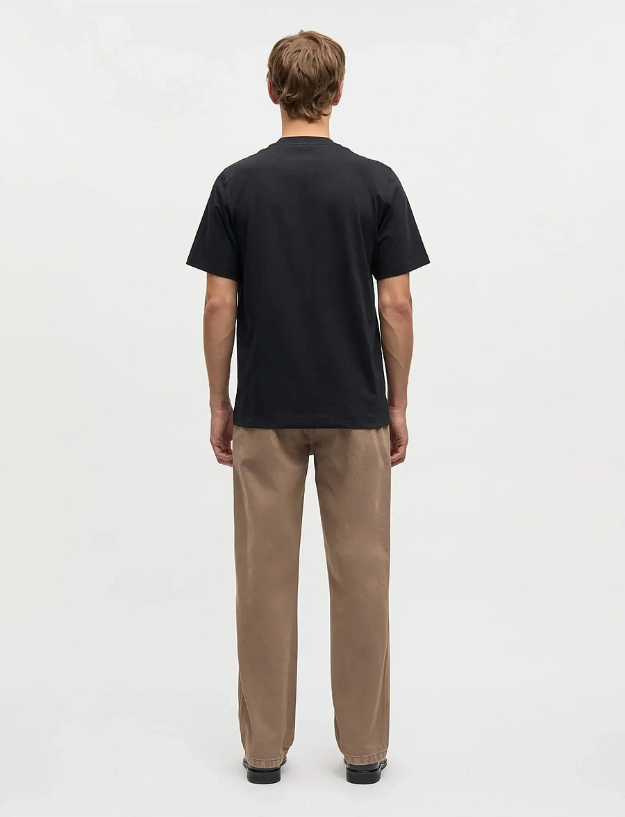 Mads Nørgaard - Cotton Jersey Frode Building Tee - marškinėliai trumpomis rankovėmis - black - 2