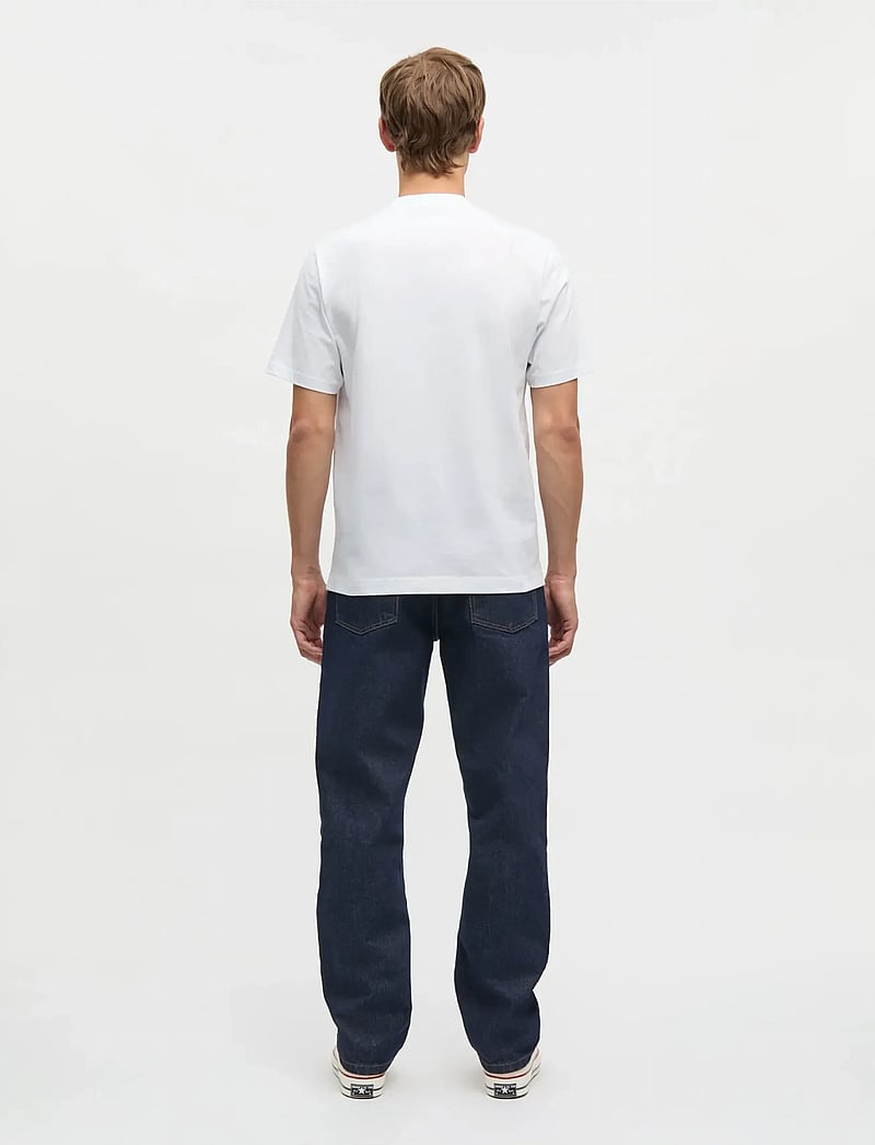 Mads Nørgaard - Cotton Jersey Frode Building Tee - kortærmede t-shirts - white - 2