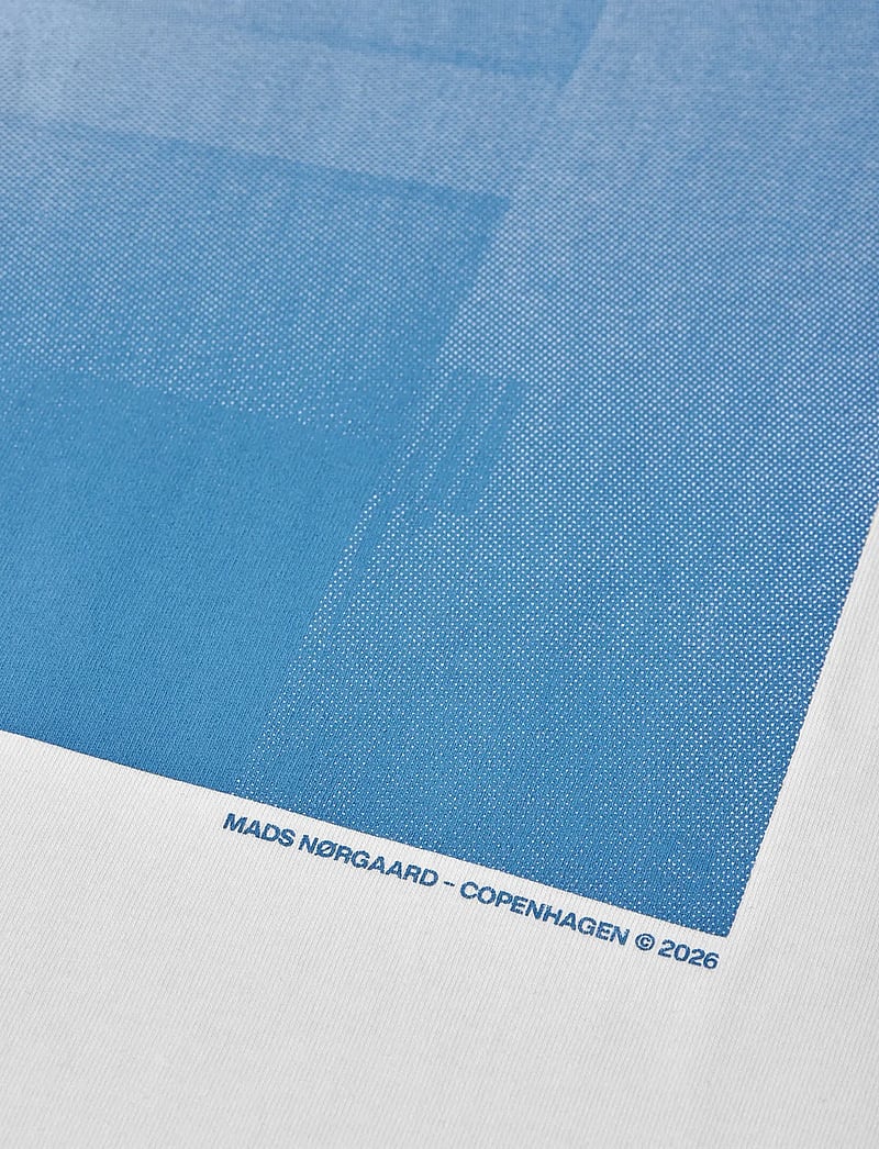 Mads Nørgaard - Cotton Jersey Frode Building Tee - kortærmede t-shirts - white - 3