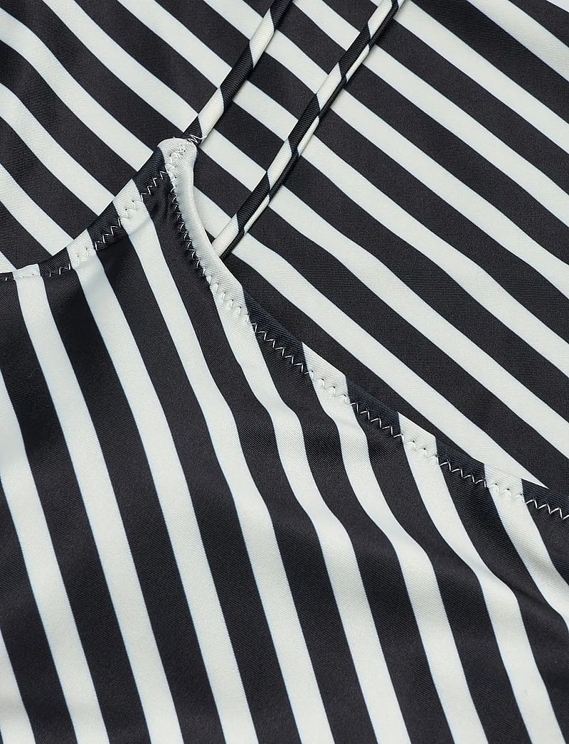 Mads Nørgaard - Splash Salena Swimsuit - badpakken - black stripe - 1