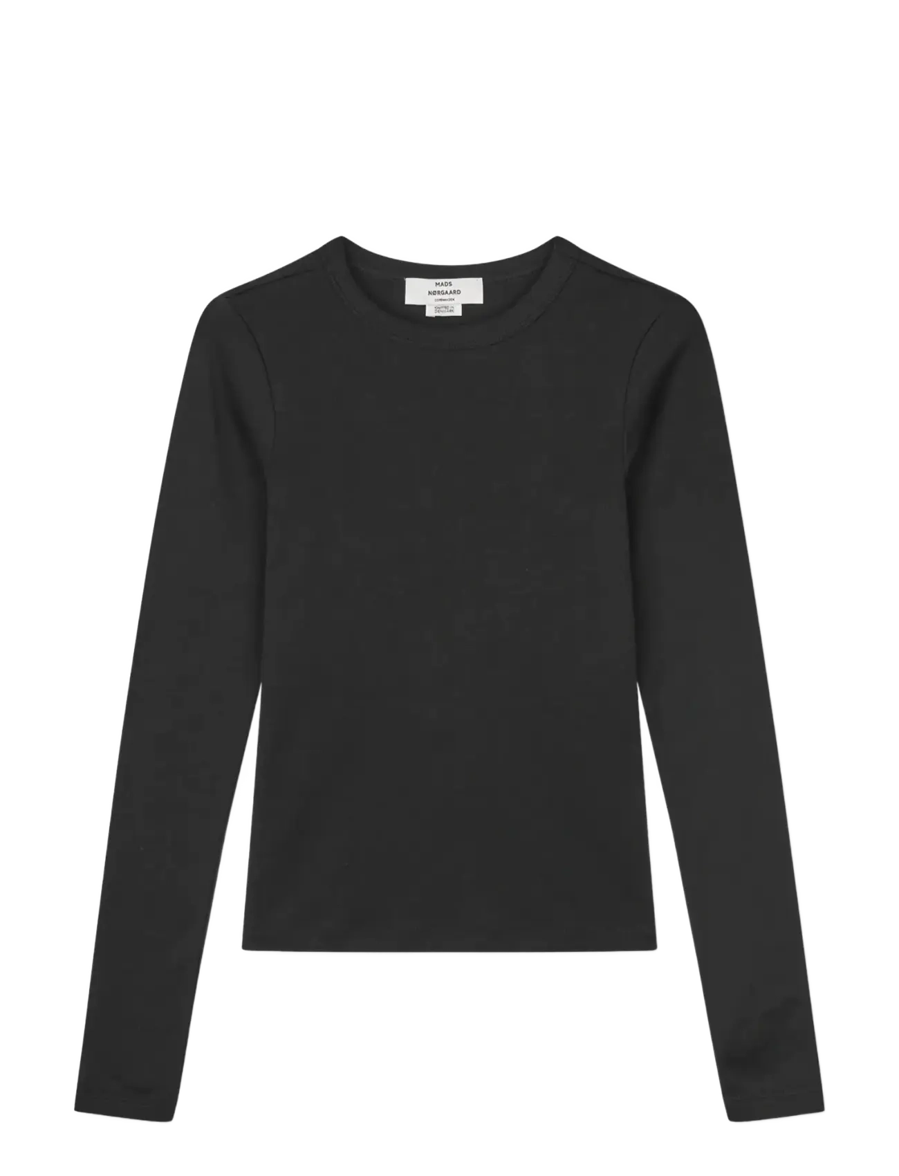 Mads Nørgaard Grace jersey Camille Tee LS - Langærmede toppe - BLACK / black