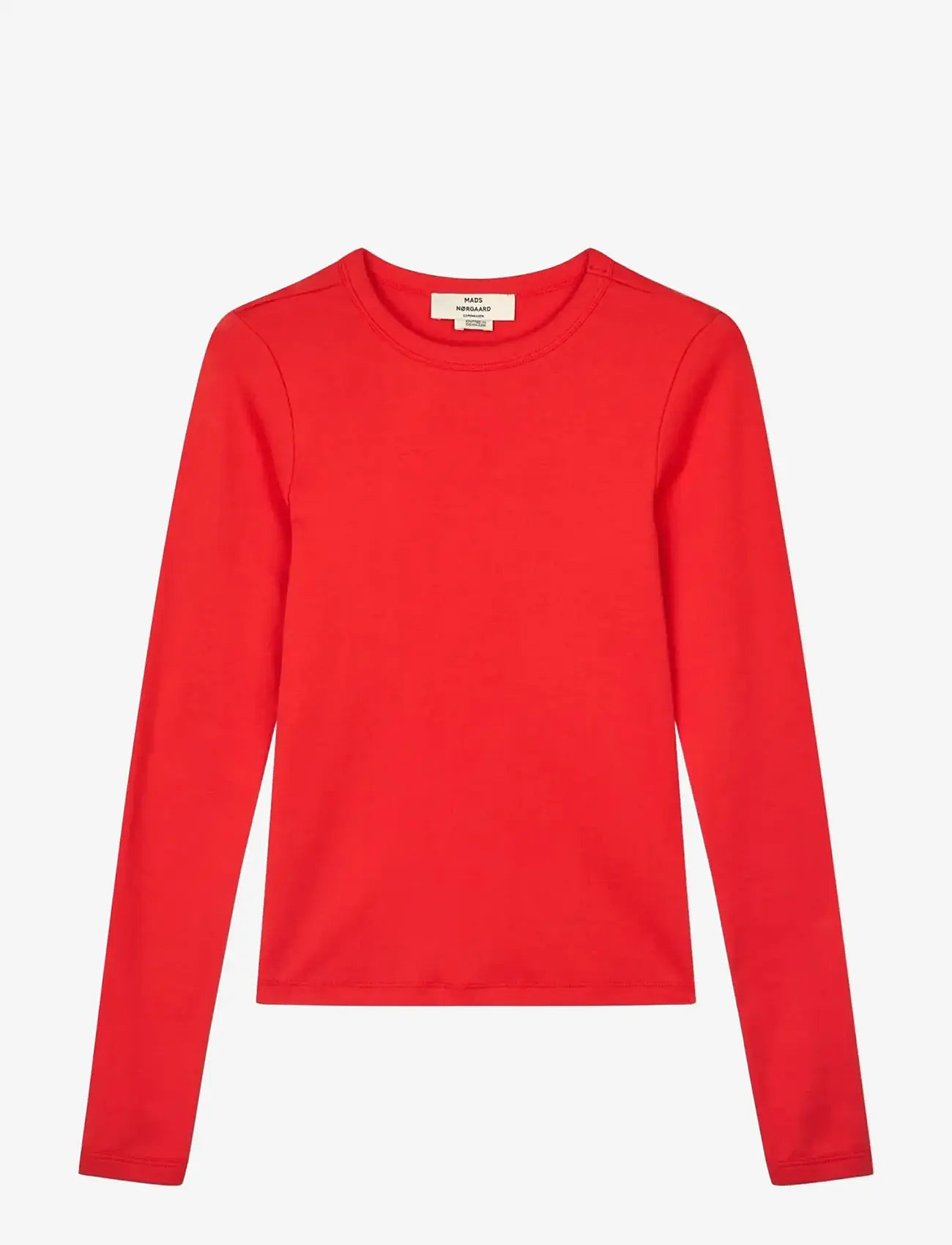 Mads Nørgaard - Grace jersey Camille Tee LS - långärmade toppar - goji berry - 1