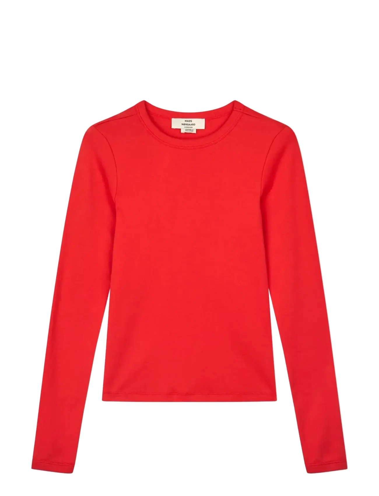 Mads Nørgaard Grace jersey Camille Tee LS - T-Shirts & Tops - GOJI BERRY / red