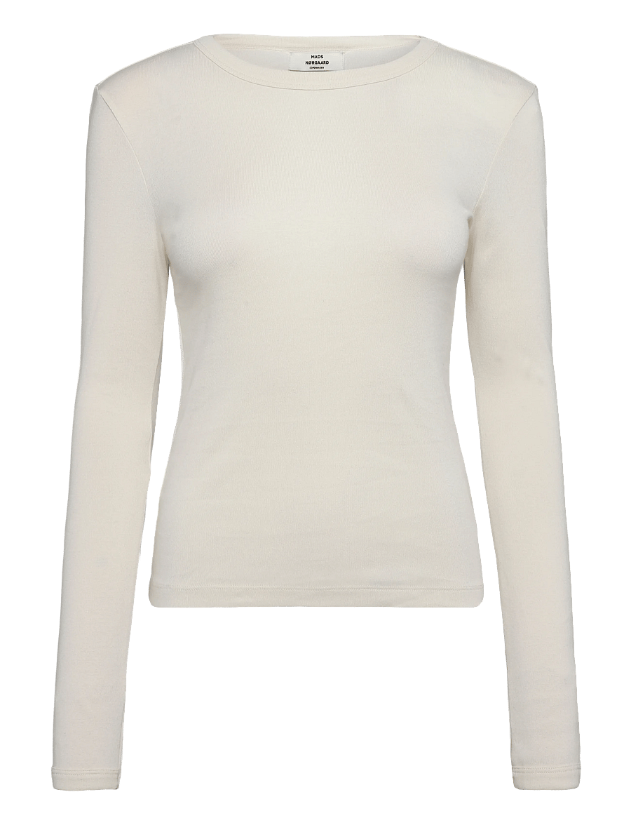 Mads Nørgaard - Grace jersey Camille Tee LS - pikkade varrukatega topid - seedpearl - 1