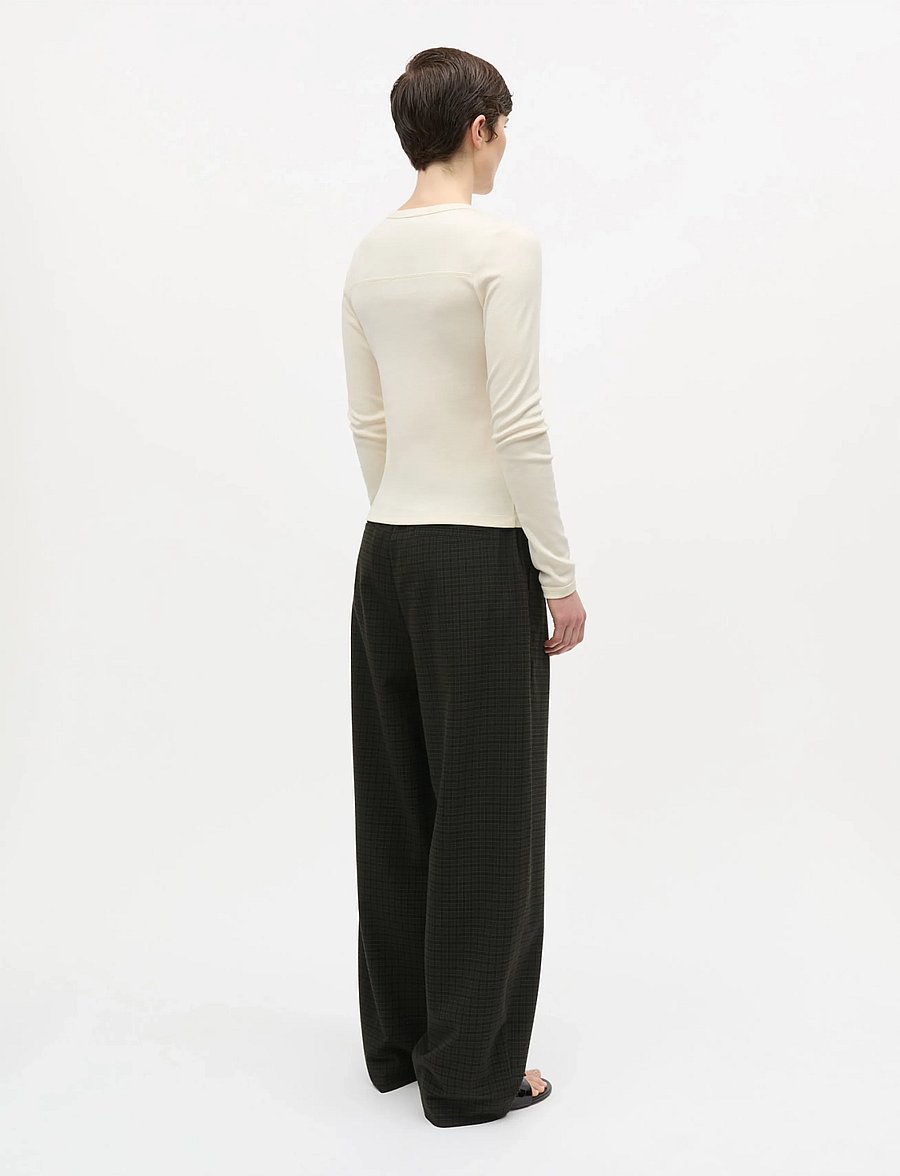 Mads Nørgaard - Grace jersey Camille Tee LS - pikkade varrukatega topid - seedpearl - 3