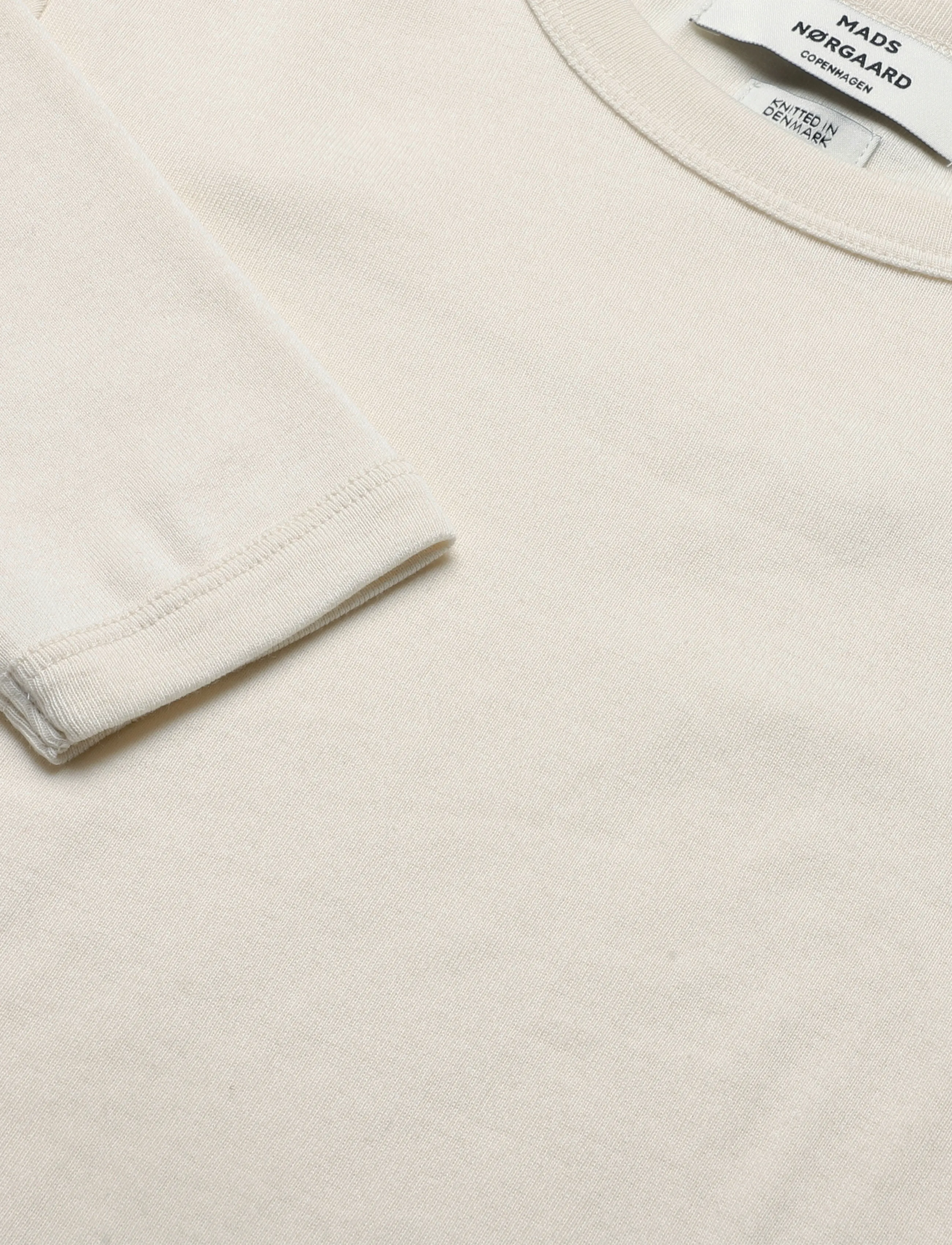 Mads Nørgaard - Grace jersey Camille Tee LS - langärmlige tops - seedpearl - 4