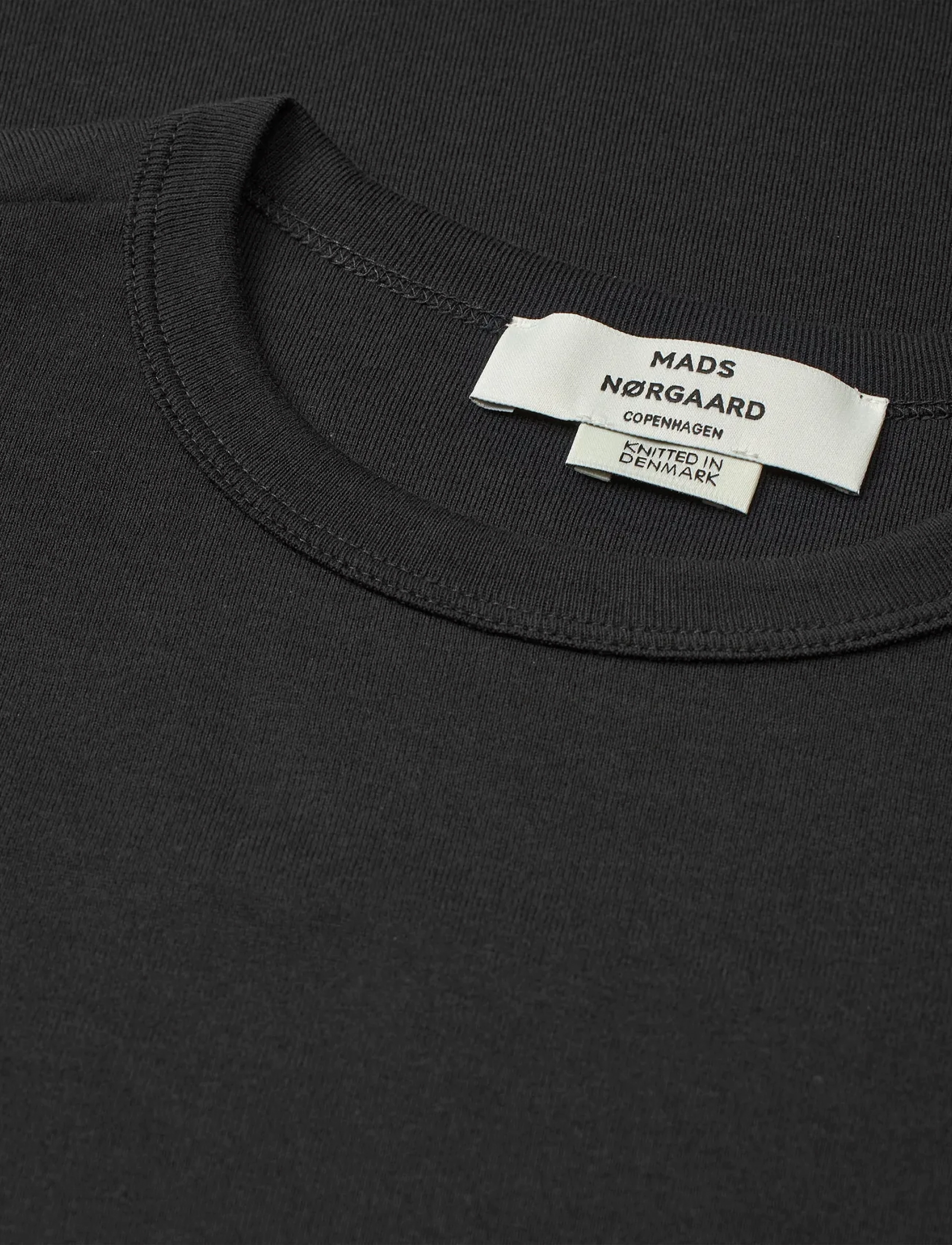 Mads Nørgaard - Grace Jersey June Tee - t-särgid - black - 3