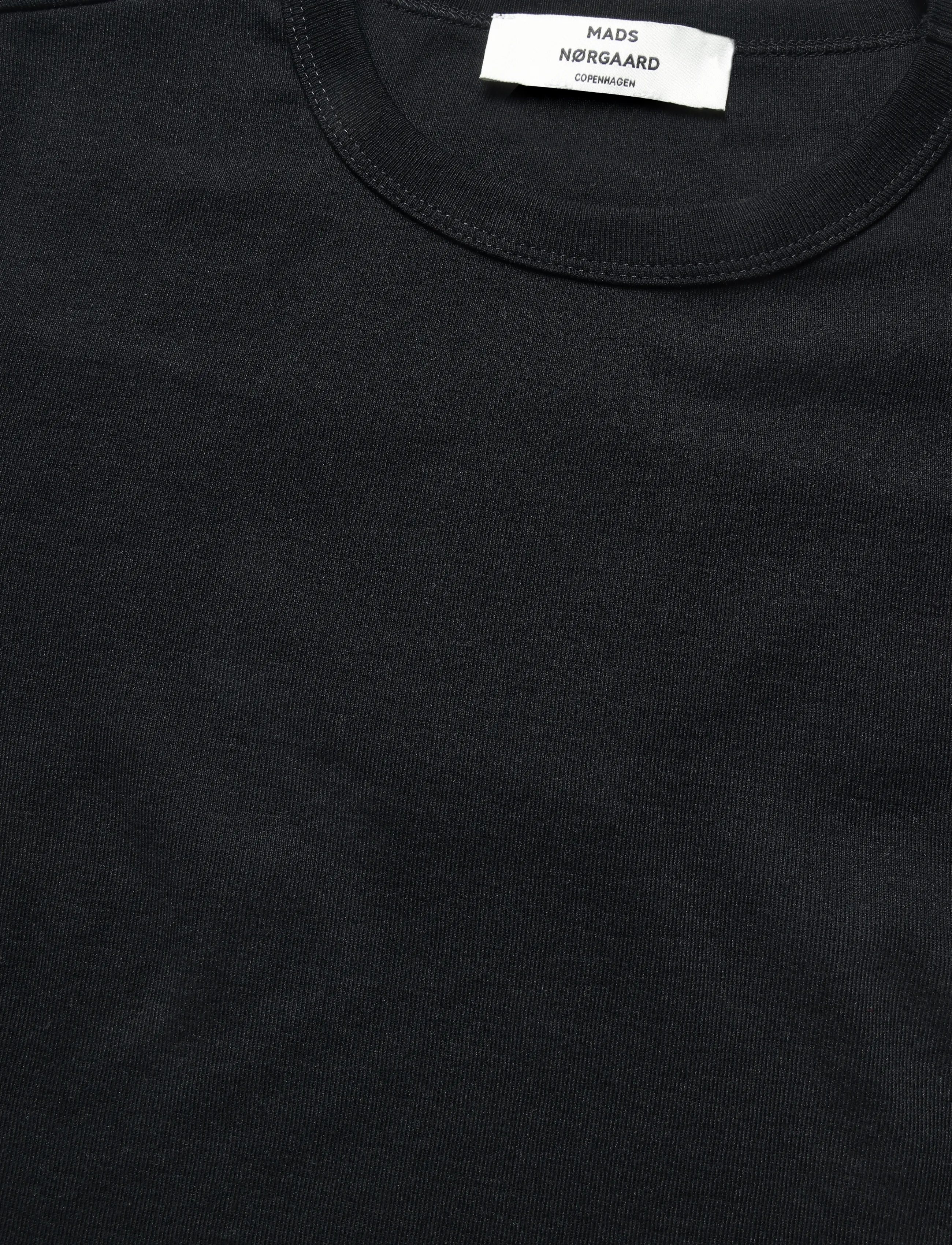 Mads Nørgaard - Grace Jersey June Tee - t-shirts - black - 4