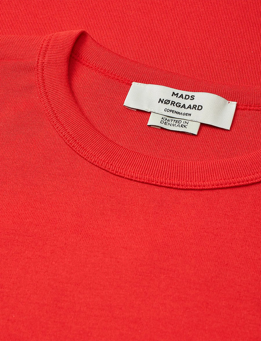 Mads Nørgaard - Grace Jersey June Tee - t-särgid - goji berry - 1