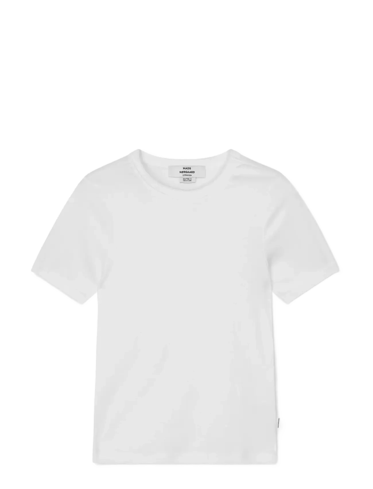 MADS NØRGAARD Grace Jersey June Tee Weiß - L - Damen