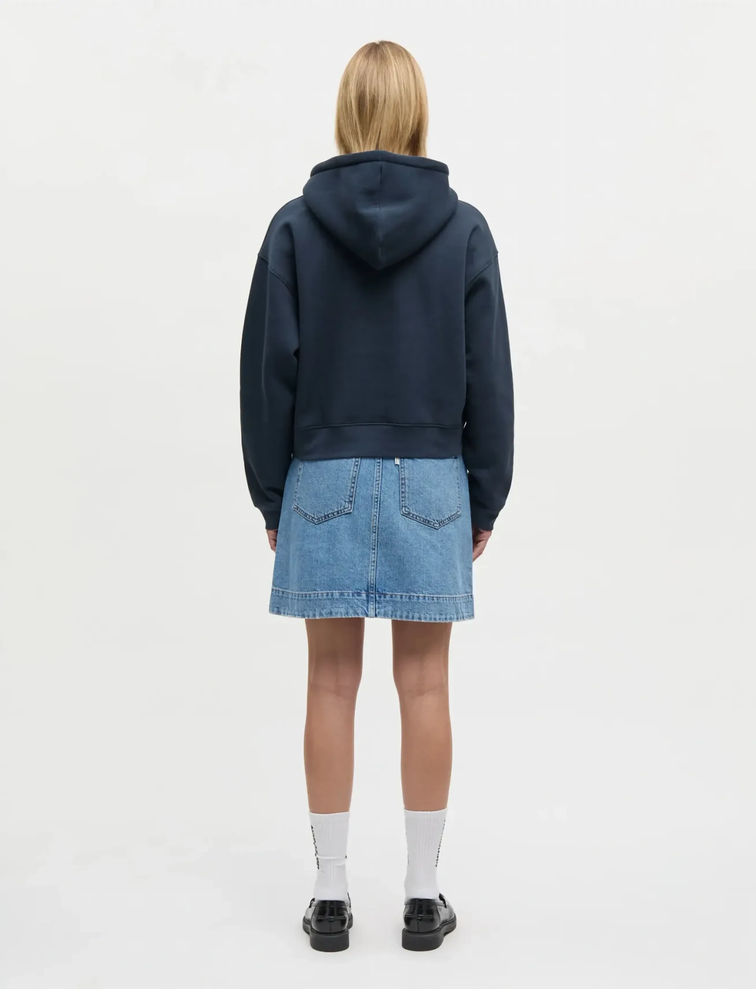 Mads Nørgaard - Standard Jodie Hood Sweatshirt - hættetrøjer - sky captain - 2