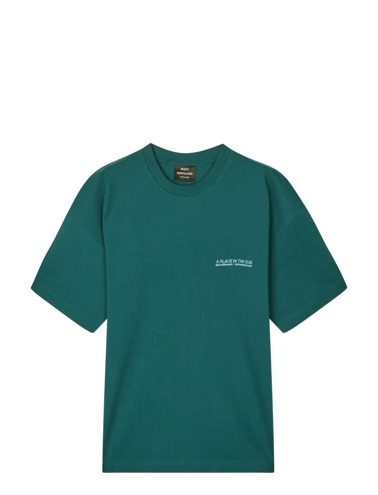 MADS NØRGAARD Open-End A Place Big Tee Grün - XL - Herren