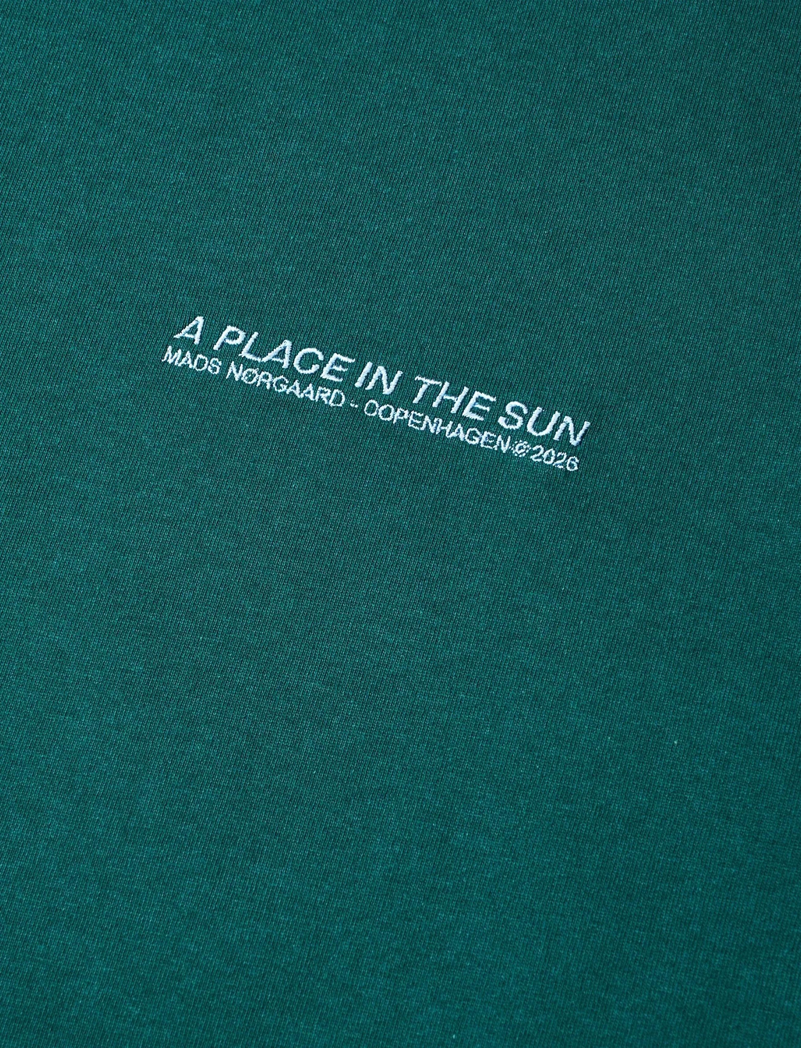 Mads Nørgaard - Open-End A Place Big Tee - kurzärmelig - deep sea - 3