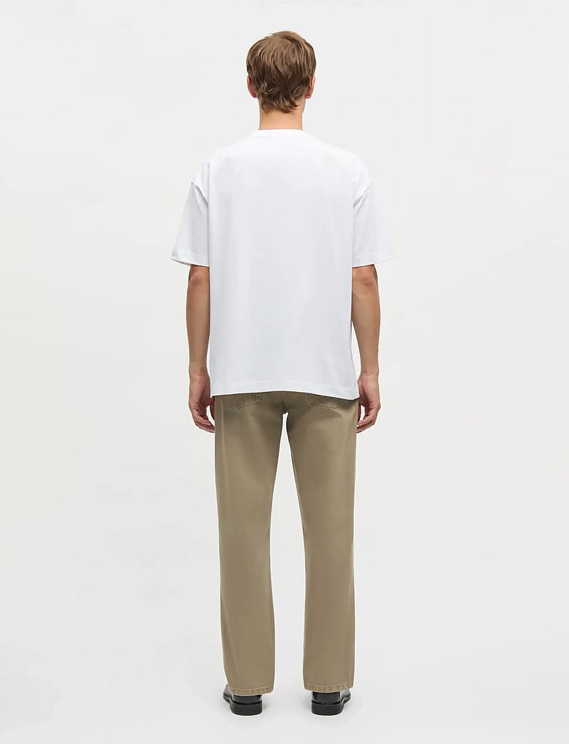 Mads Nørgaard - Open-End A Place Big Tee - kurzärmelig - white - 2