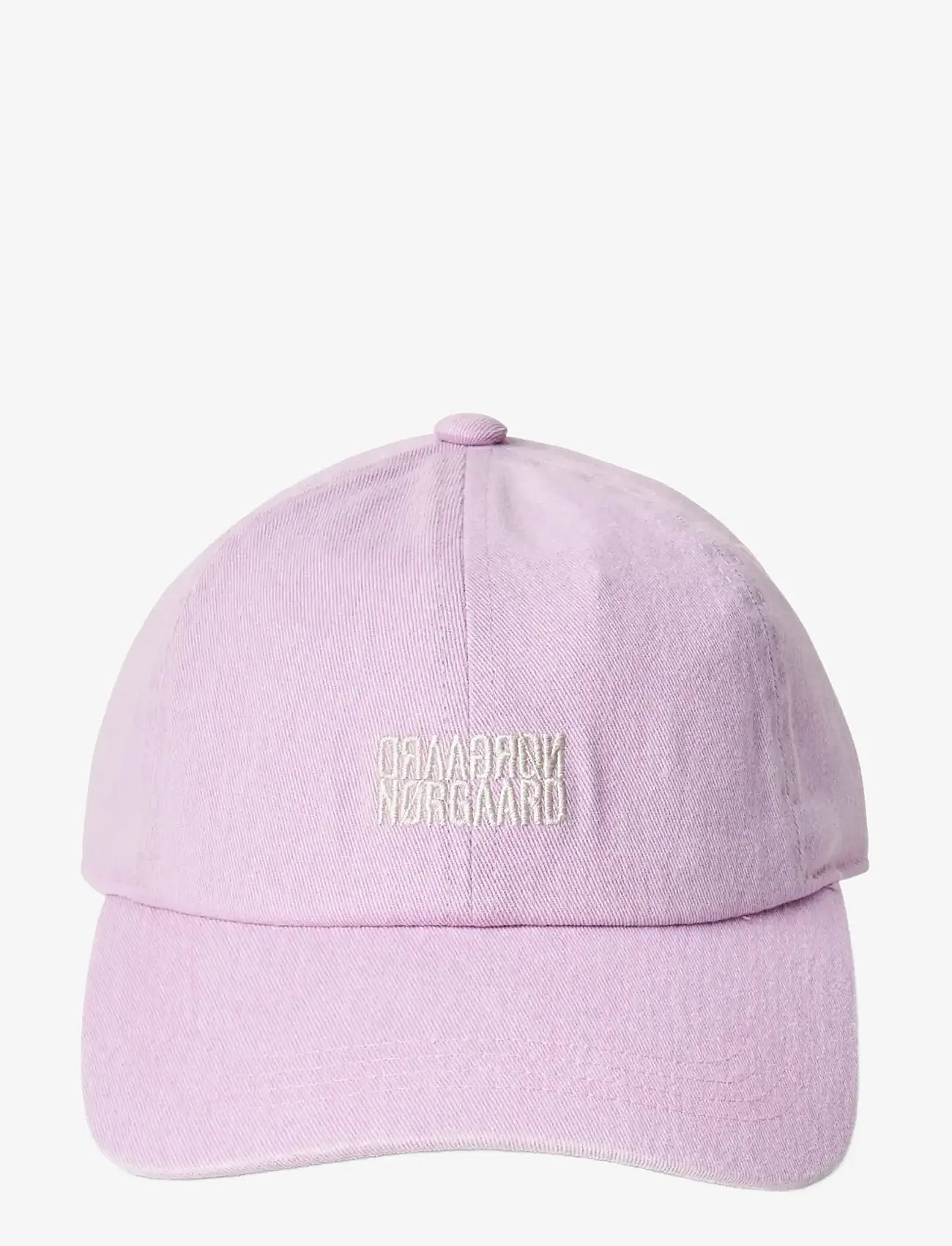 Mads Nørgaard - Washed Cotton Twill Mirror Coal Cap - nokamütsid - orchid bouquet - 0