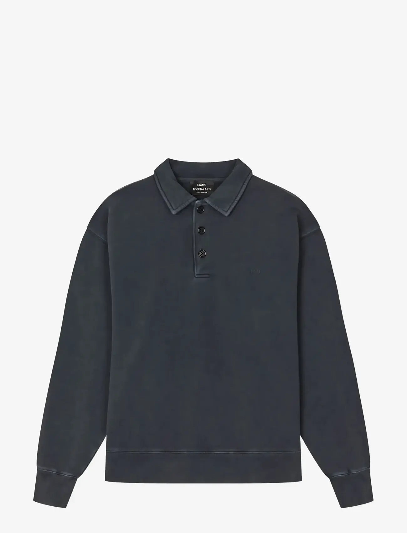 Mads Nørgaard - Compact Cotton Gable Sweat - shop efter anledning - black - 0