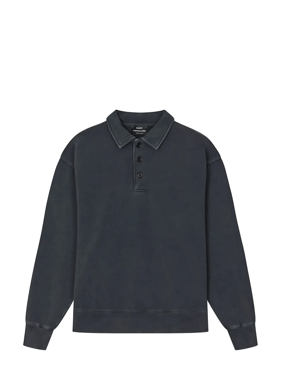 Mads Nørgaard - Compact Cotton Gable Sweat - shop by occasion - black - 0