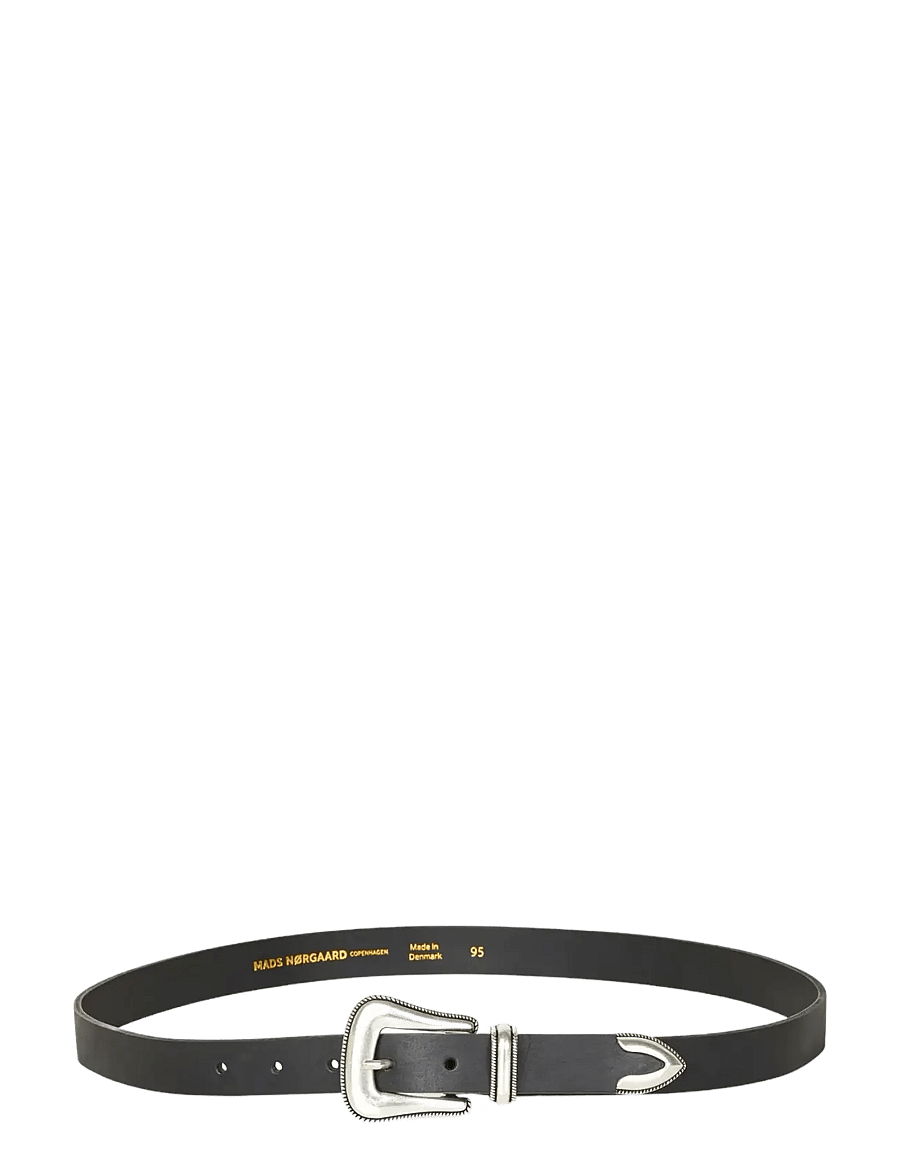 Mads Nørgaard - Skin Billy Belt - classic belts - black - 0