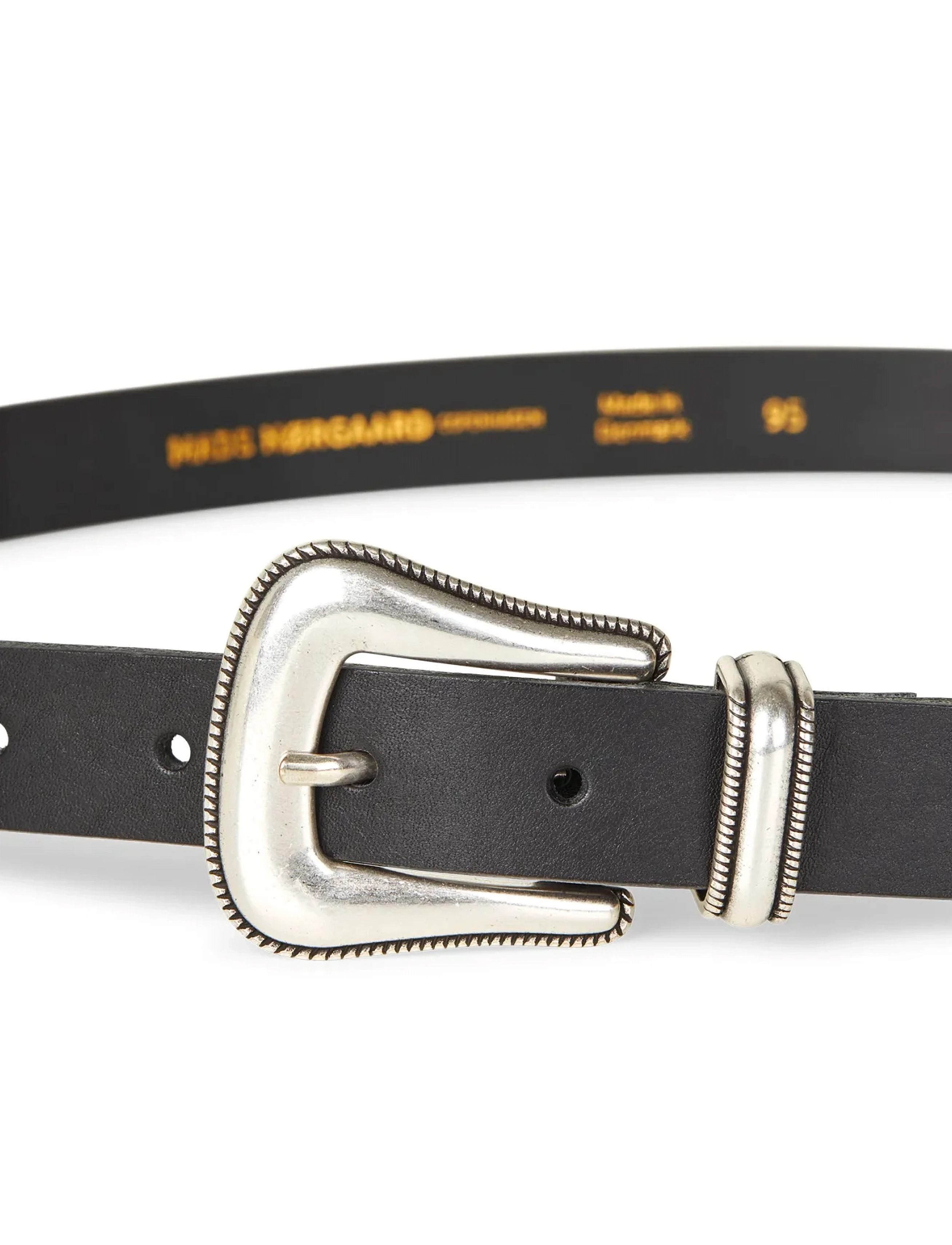 Mads Nørgaard - Skin Billy Belt - klassisch gürtel - black - 1