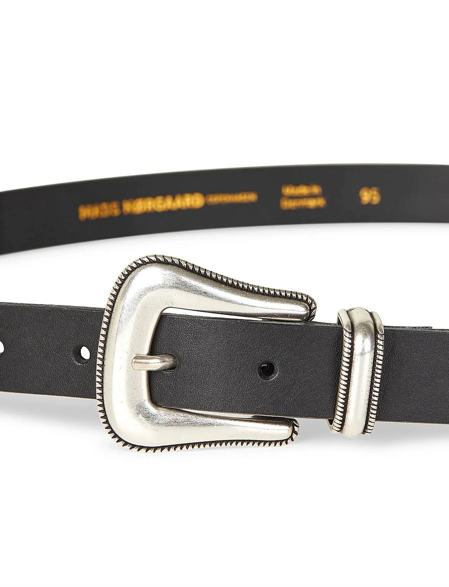 Mads Nørgaard - Skin Billy Belt - classic belts - black - 1