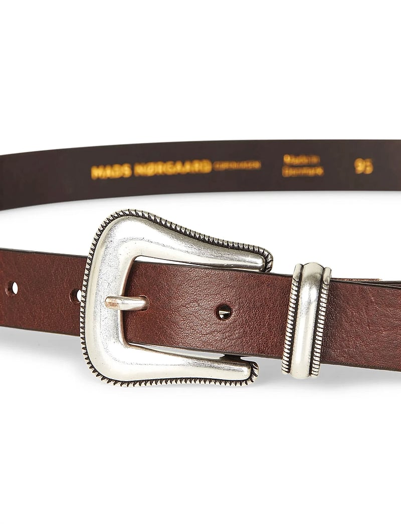 Mads Nørgaard - Skin Billy Belt - klassisch gürtel - dark brown - 1