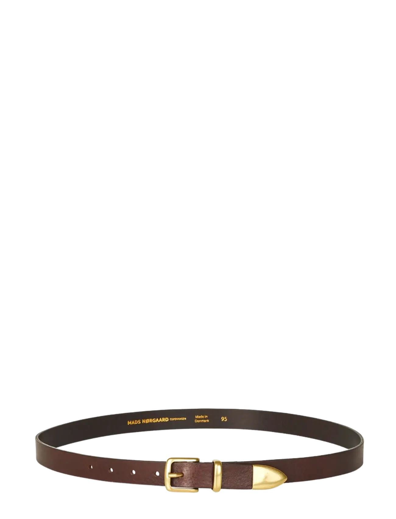 MADS NØRGAARD Skin Jesse Gürtel Braun - 85 - Herren