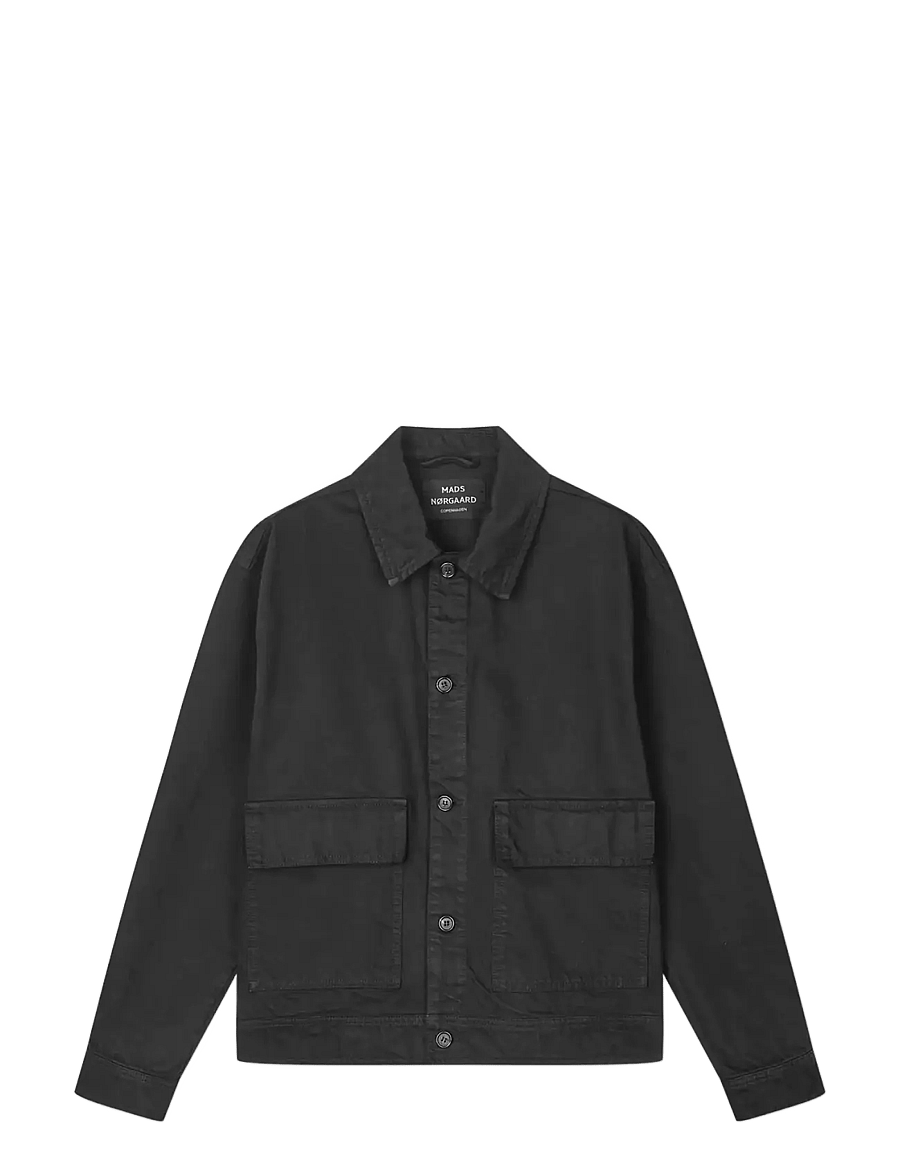 Mads Nørgaard - Sunrise Twill Miles Jacket - lentejassen - black - 1